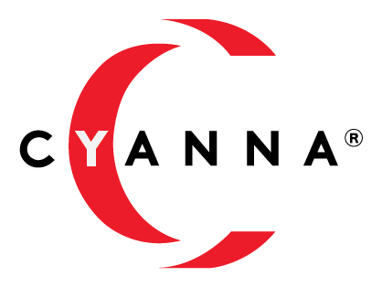 Cyanna logo featuring a red stylized letter C next to the company name in black text.