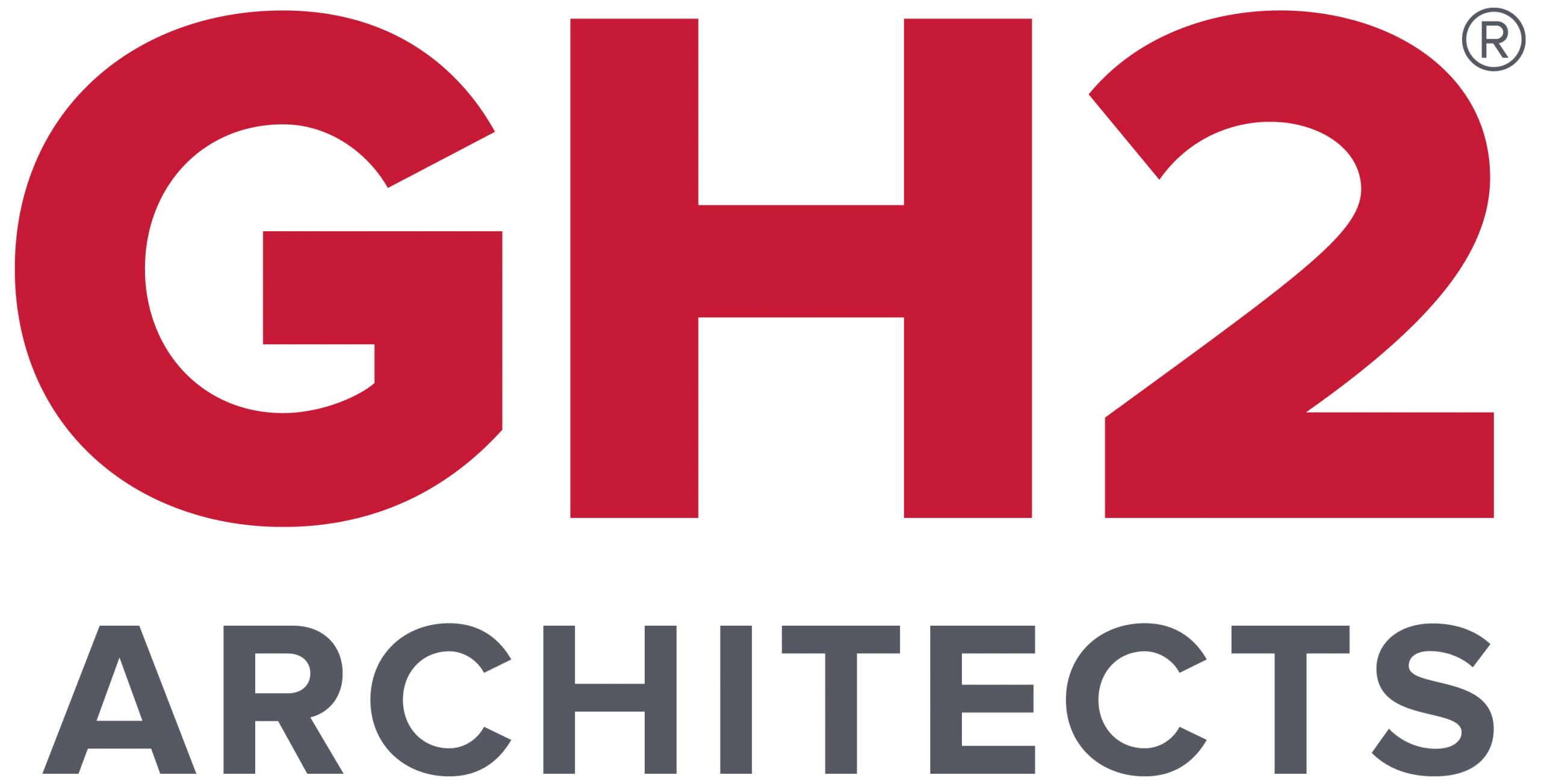GH2 Architects logo with red GH2 letters above gray ARCHITECTS text