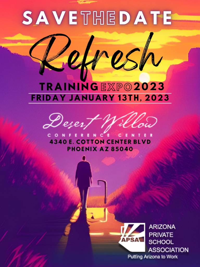 Save the date for a training expo January 13th 2023